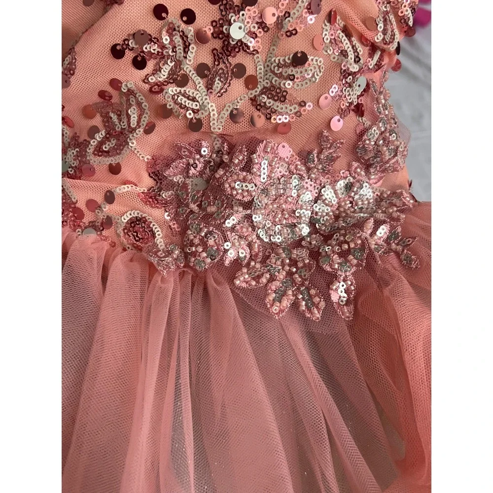 Pink Weissman girls professional ballet costume